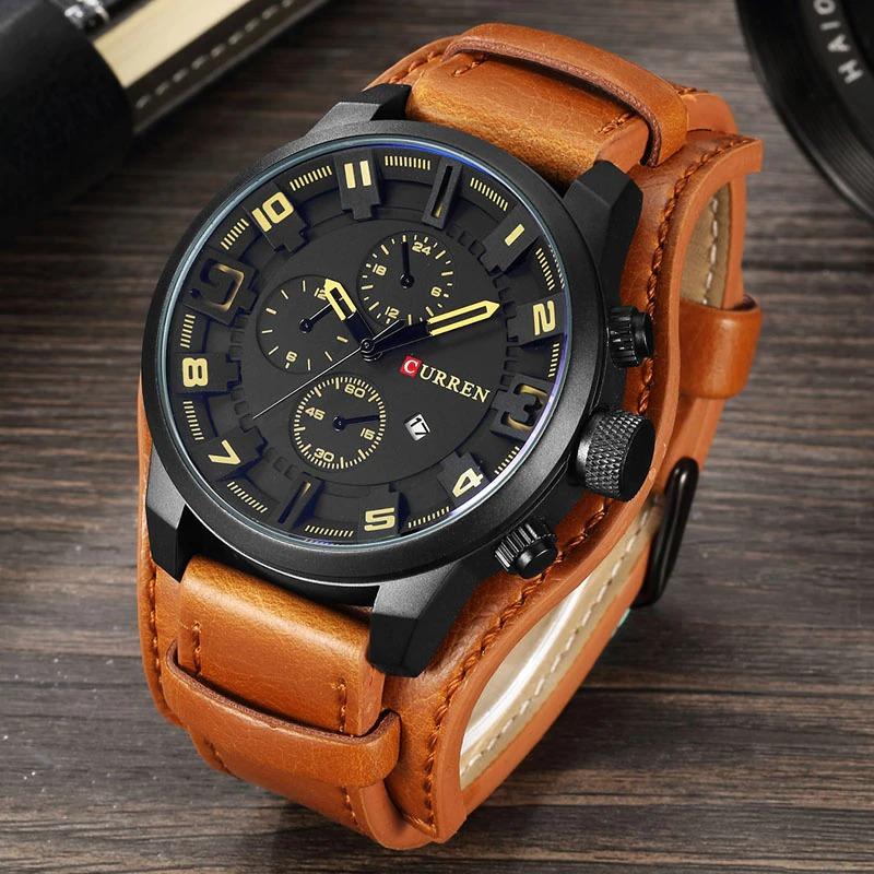 Montre biker homme fashion