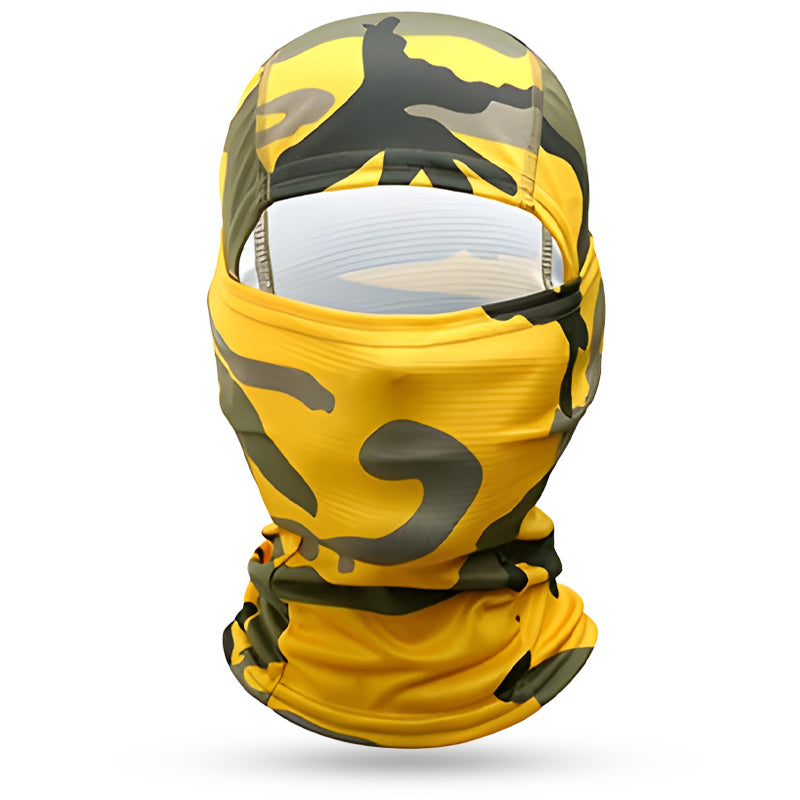 Cagoule Biker - Camouflage Jaune - Mr. Biker