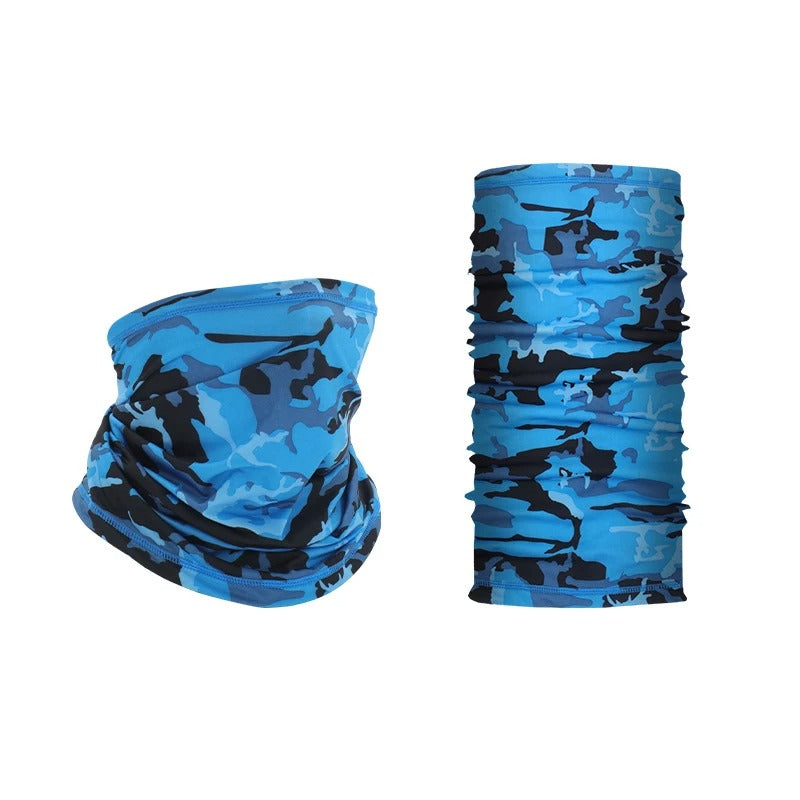 Tour de cou - Camouflage bleu - Mr. Biker