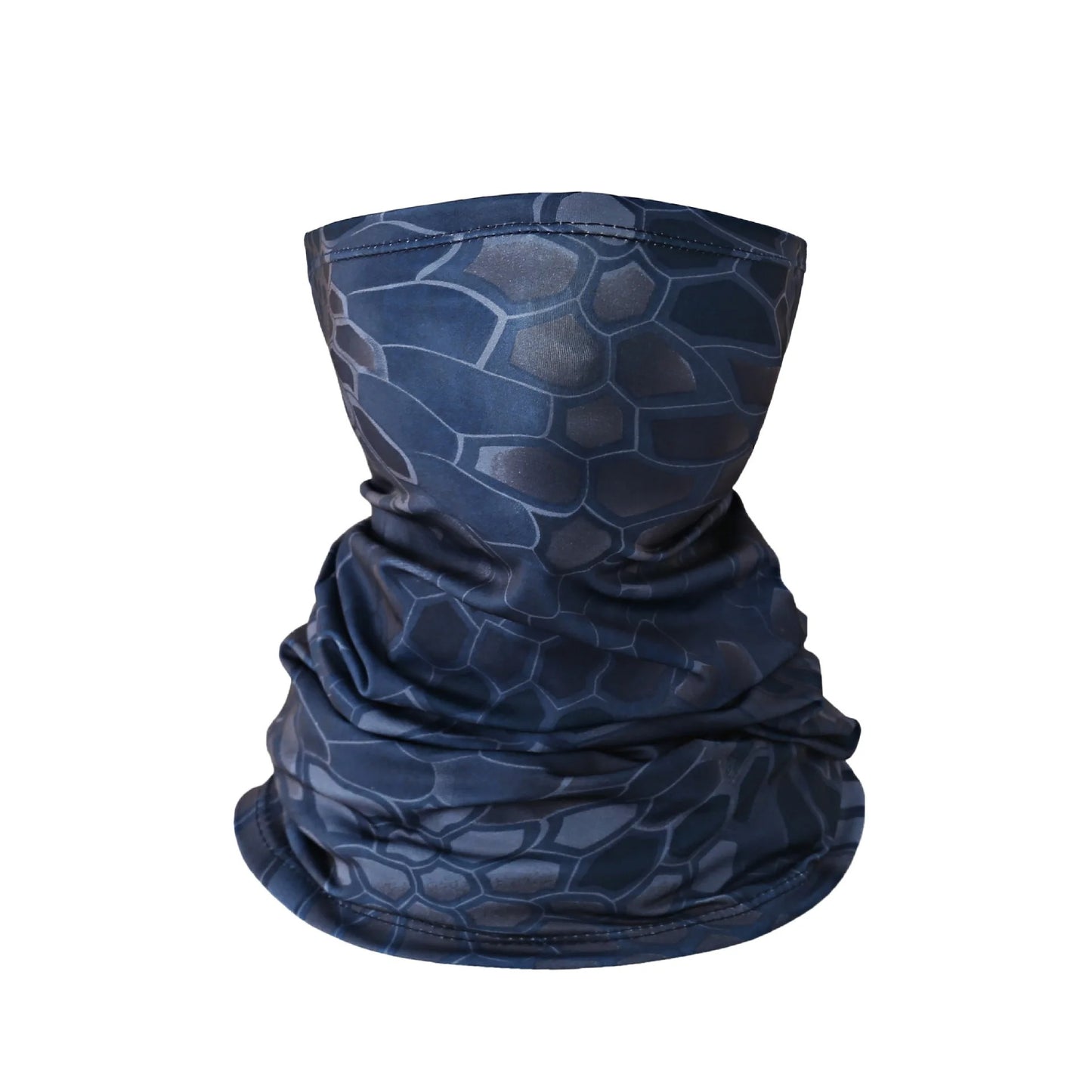 Tour de cou - Camouflage Serpent Bleu - Mr. Biker