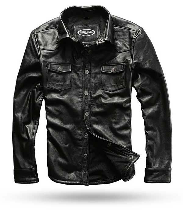 Veste Biker - Style Harley Cuir - Mr. Biker