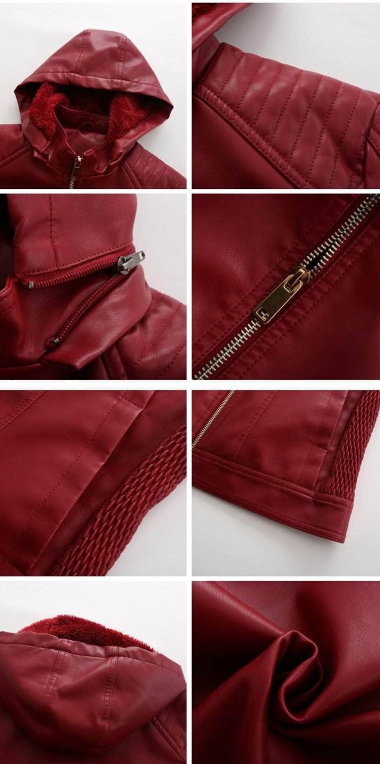Veste Biker - Rouge - Mr. Biker
