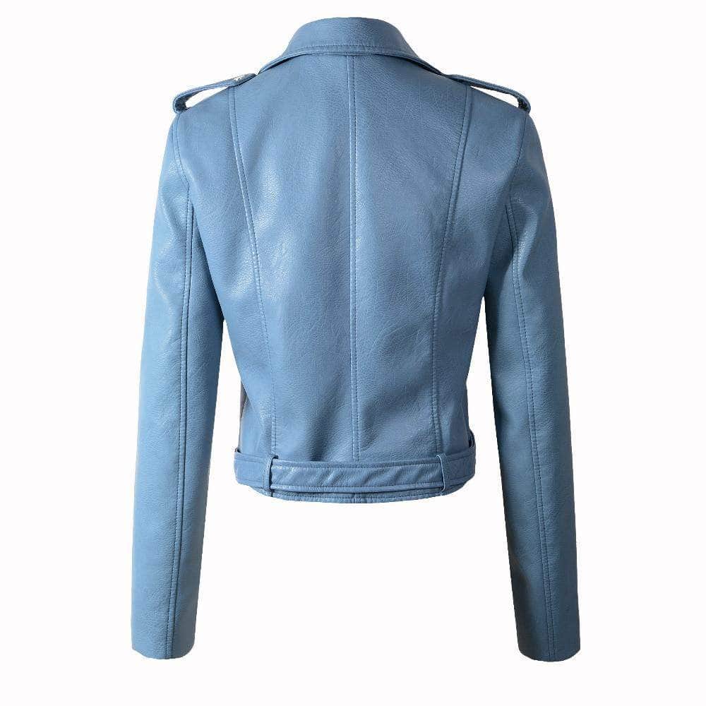 Veste Motarde - Simili cuir Femme - Mr. Biker