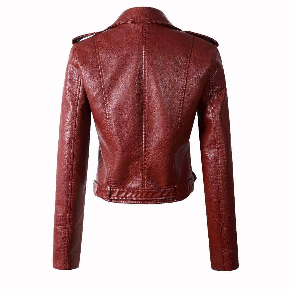 Veste Motarde - Simili cuir Femme - Mr. Biker