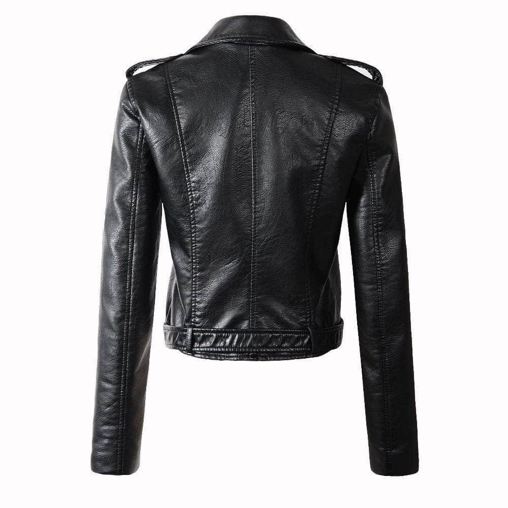 Veste Motarde - Simili cuir Femme - Mr. Biker