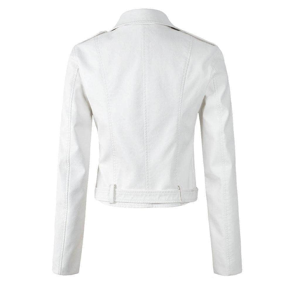 Veste Motarde - Simili cuir Femme - Mr. Biker