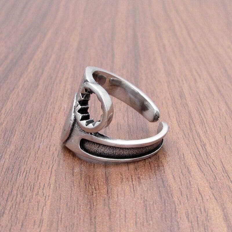 Bague Biker - Clef Plate - Mr. Biker