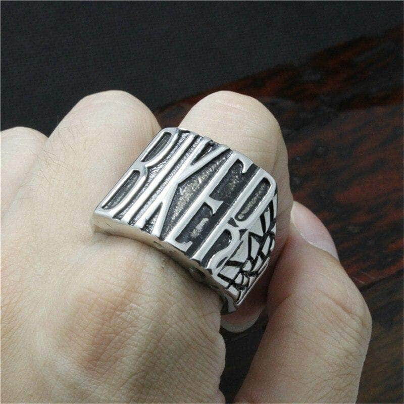 Bague Biker Homme