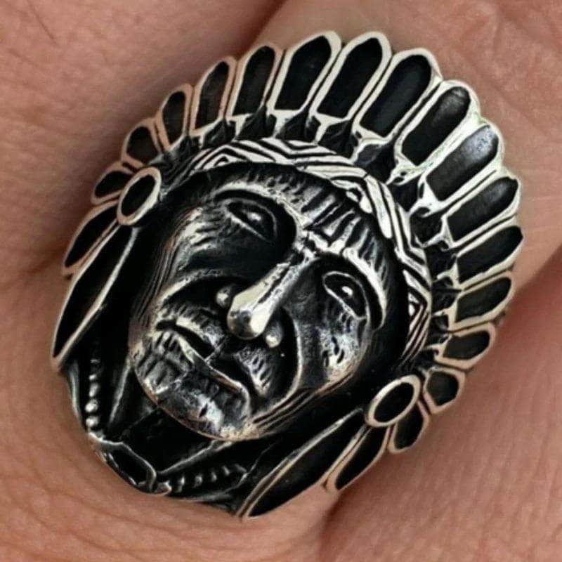 Bague Chef Indien