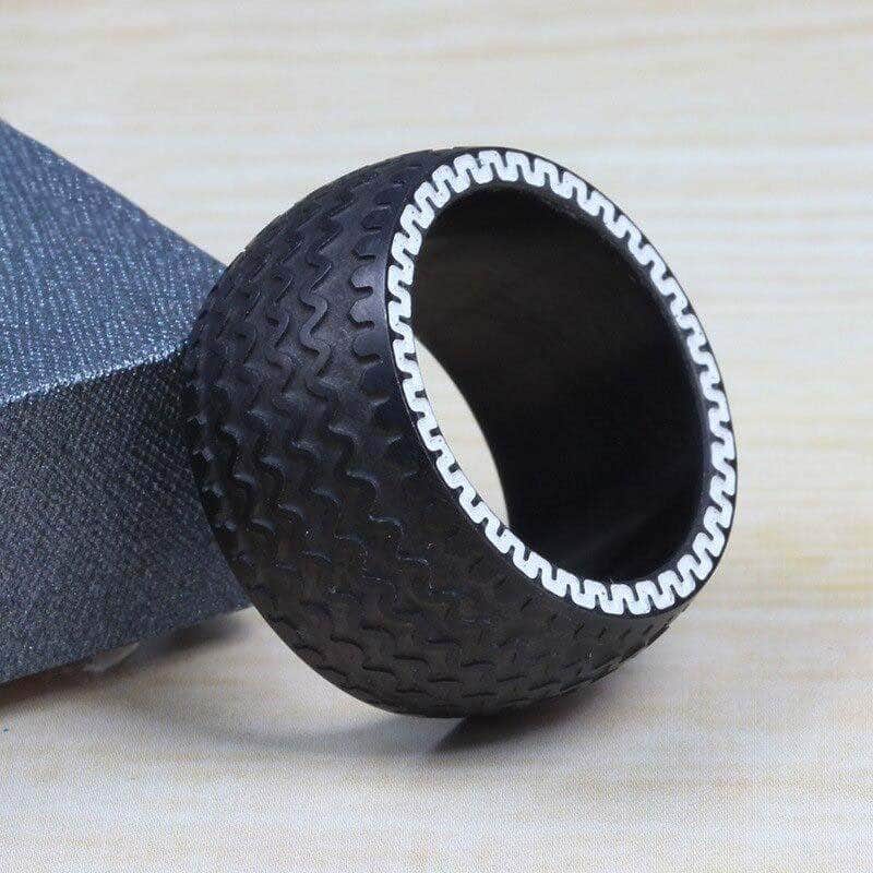 Bague en forme de Pneu Moto