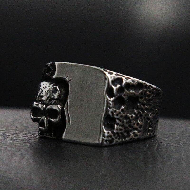 Bague Gothique Crane