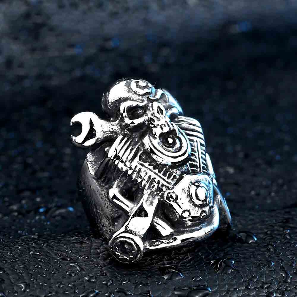 Bague Homme Style Biker