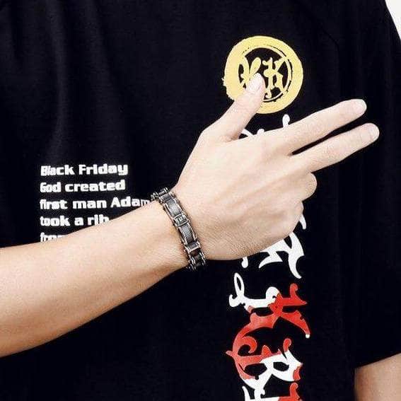 Bracelet Chaine de Moto Homme