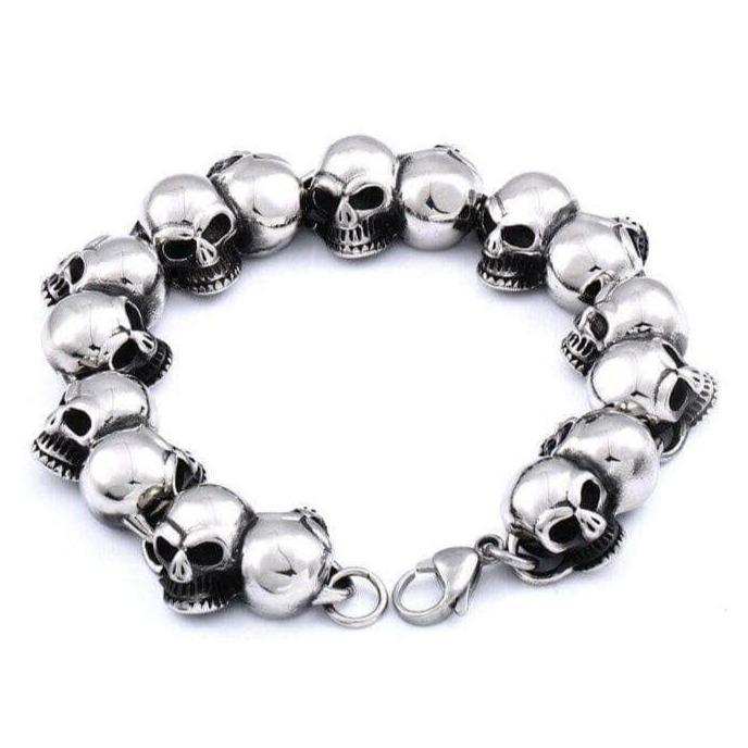 Bracelet Crâne 18.5cm