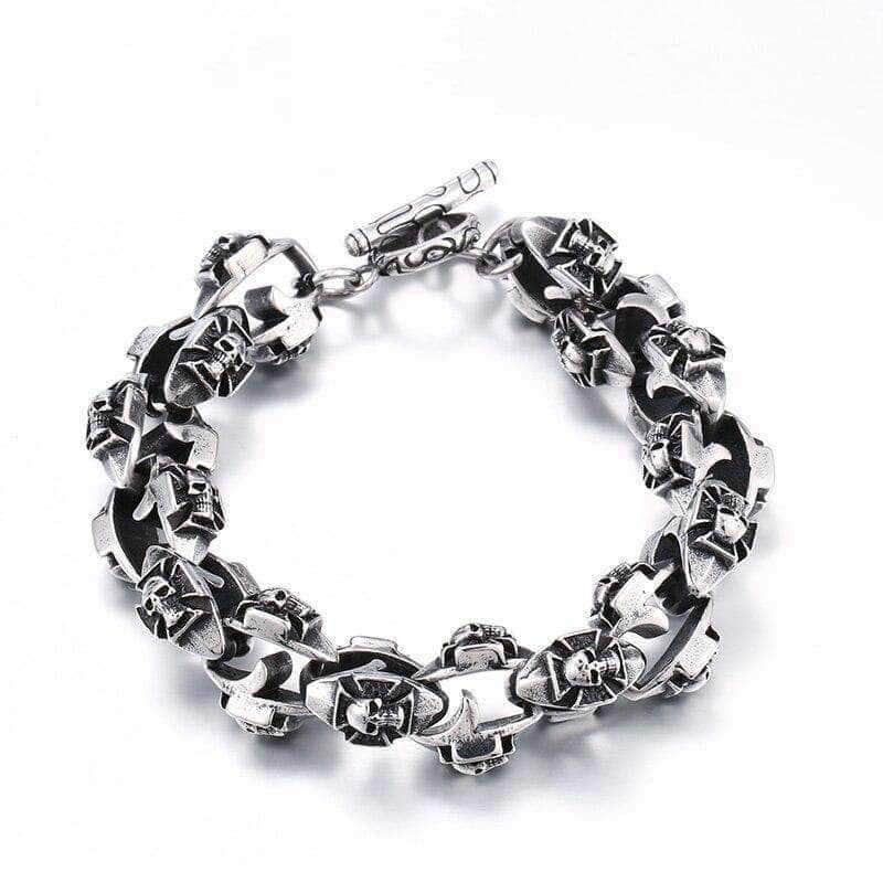 Bracelet Homme Style Biker 19cm
