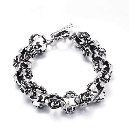 Bracelet Homme Style Biker 19cm