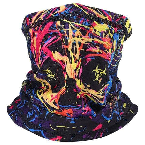 Cache nez Moto Skull