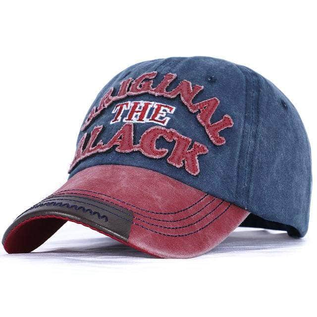 Casquette de Rider Rouge bordeaux et Bleu