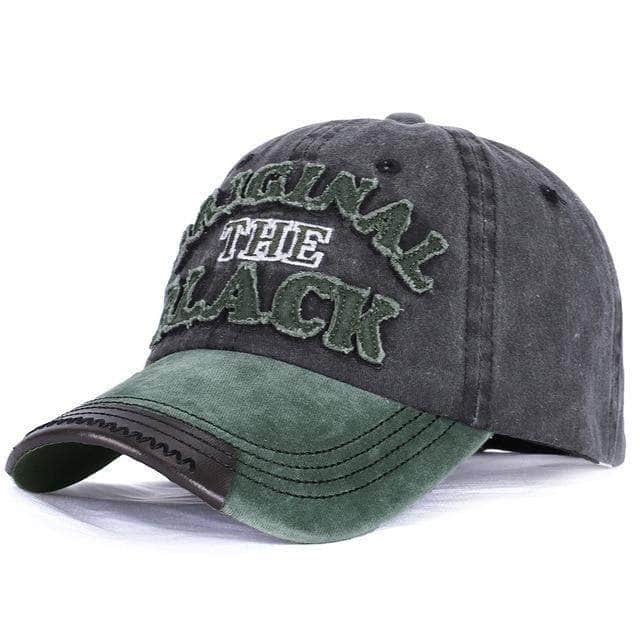 Casquette de Rider Vert et Noir