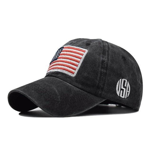 Casquette Trucker USA Noir