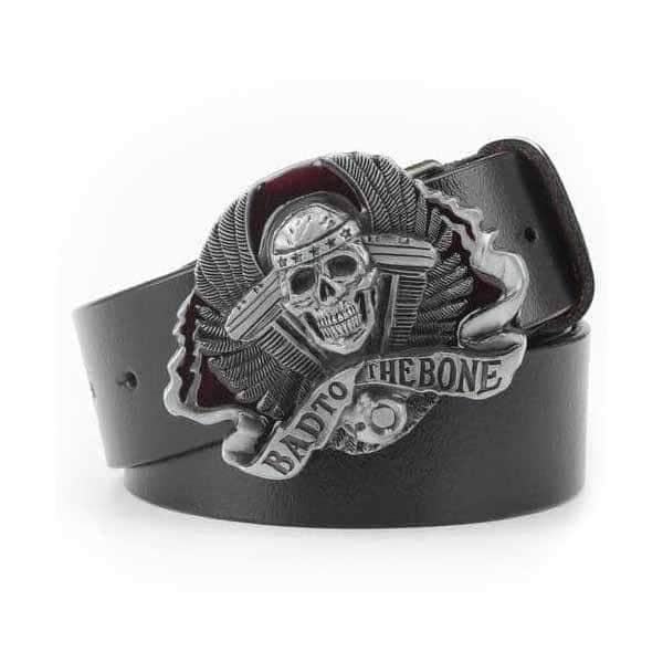 Ceinture Cuir Biker Homme 125cm