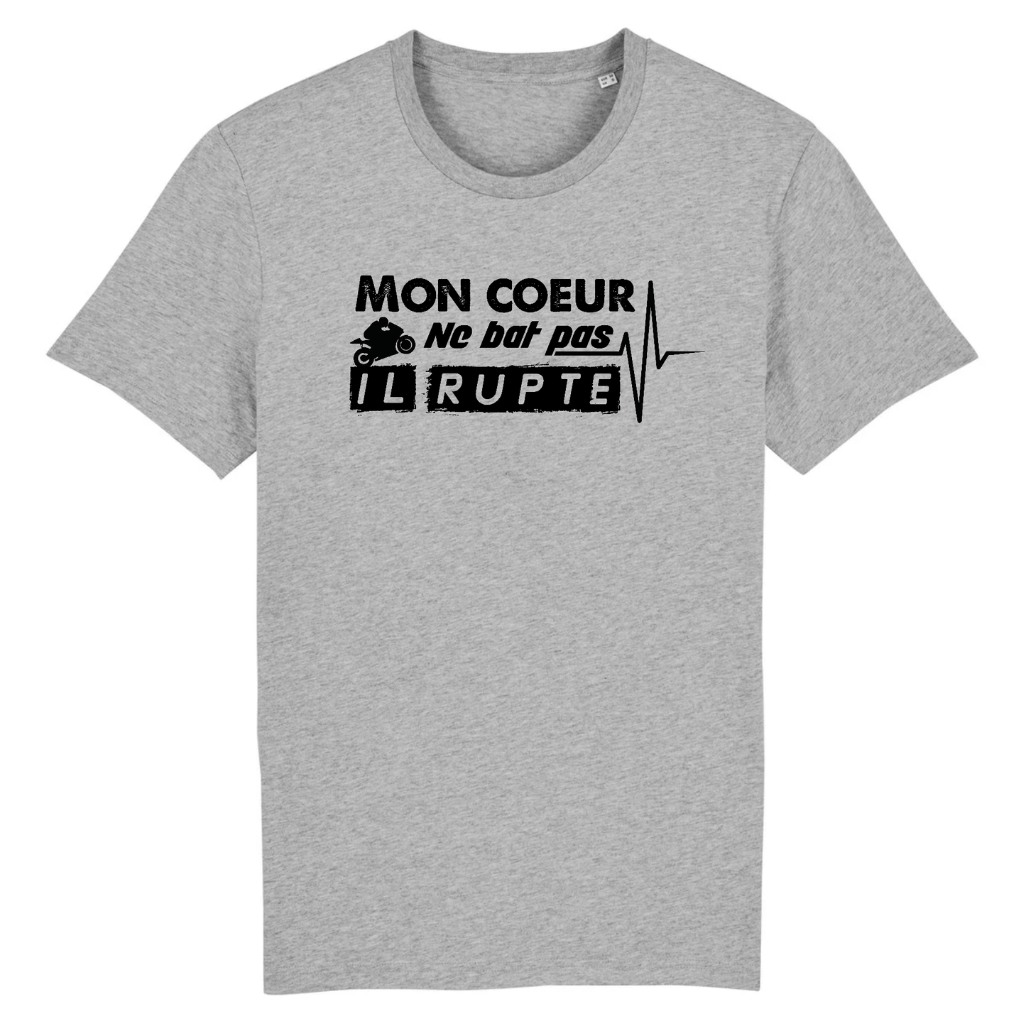 Mon Cœur ne bat pas, il Rupte XS / Gris