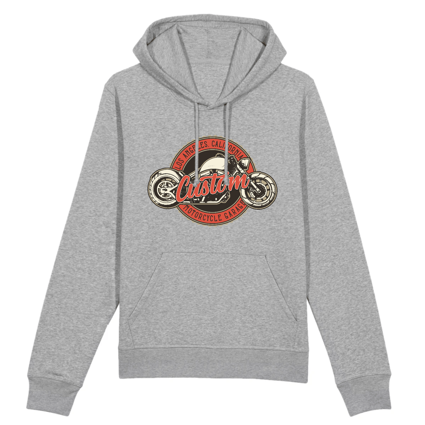 Sweat Capuche motard XS / Gris