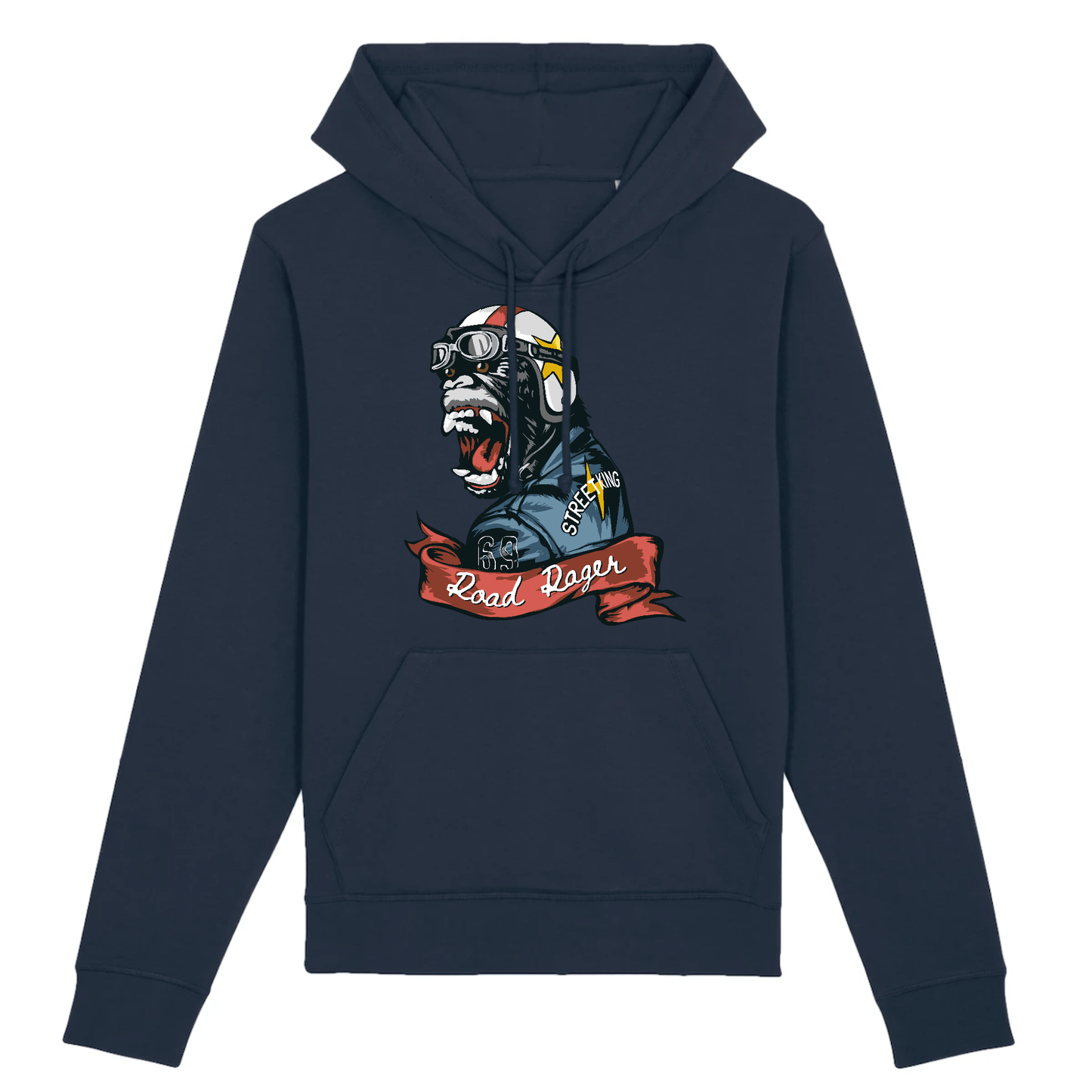 Sweat Femme Racer Moto XS / Marine