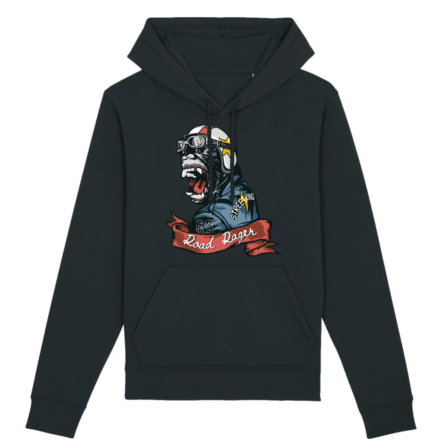 Sweat Femme Racer Moto XS / Noir