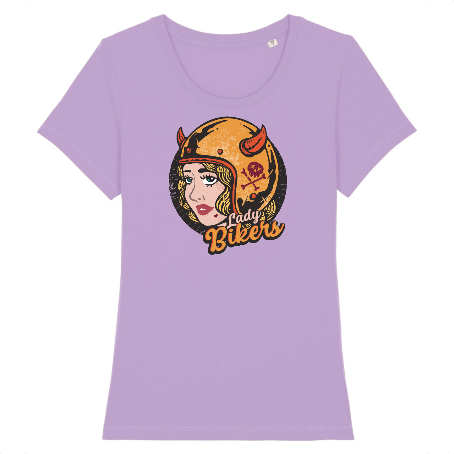 T-shirt Moto Femme | Mr.Biker XS / Lavande