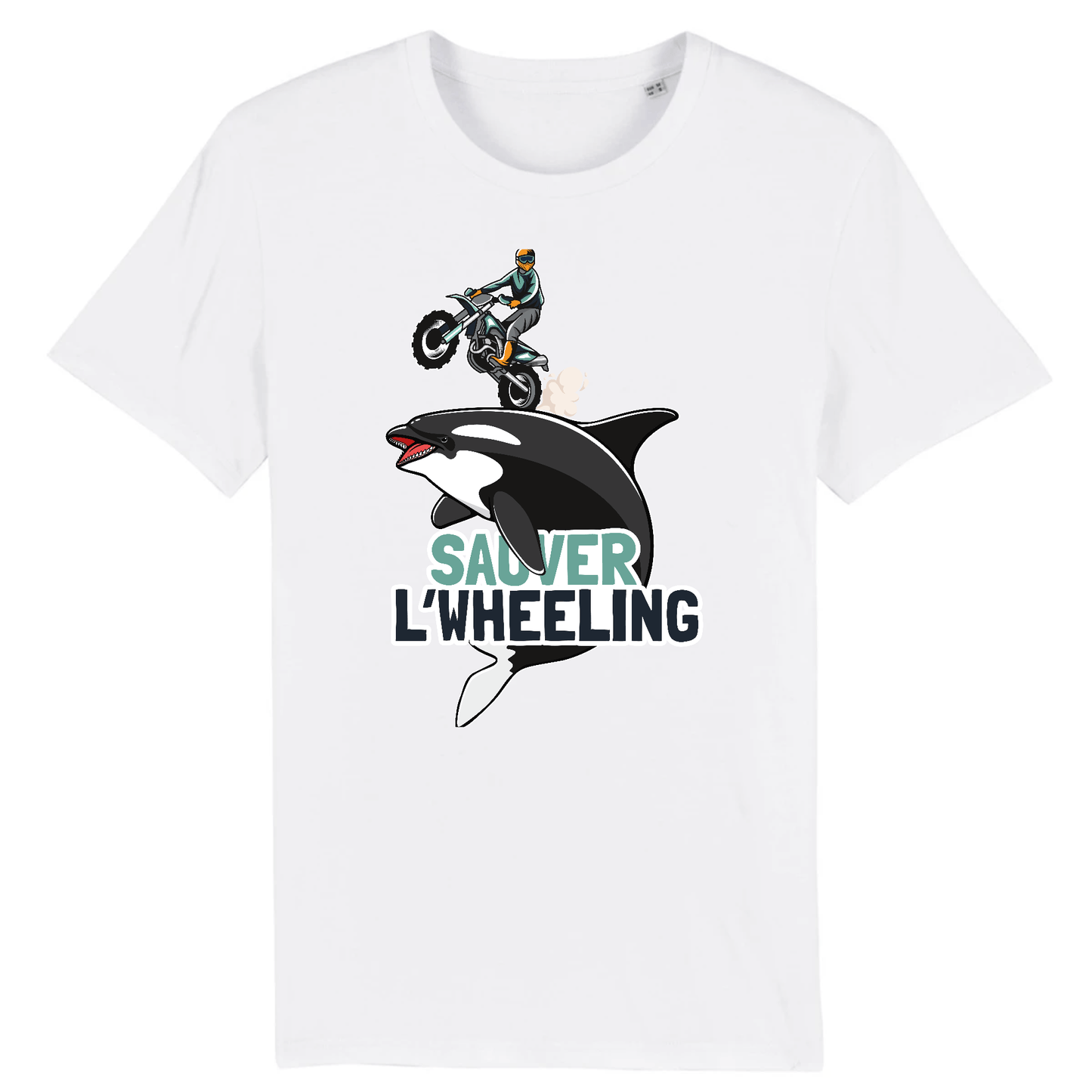 T-shirt Sauver l'Wheeling XS / Blanc