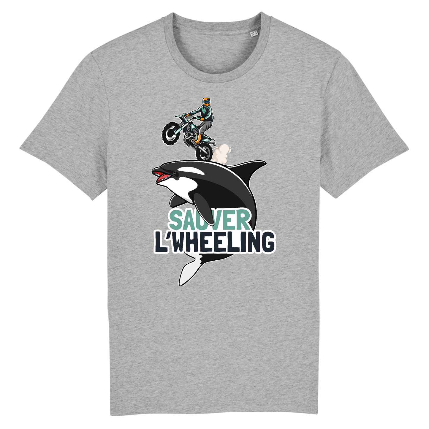 T-shirt Sauver l'Wheeling XS / Gris