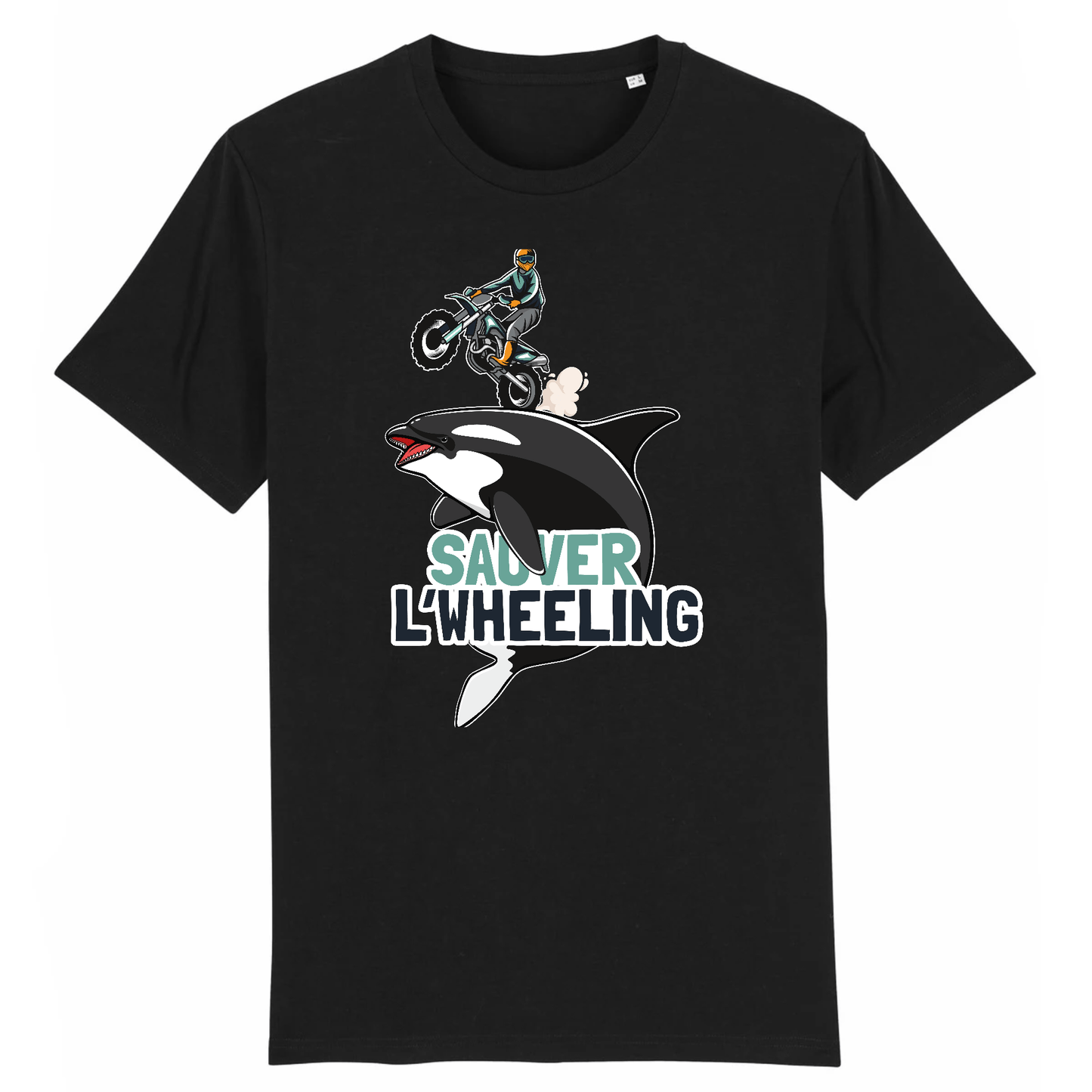 T-shirt Sauver l'Wheeling XS / Noir