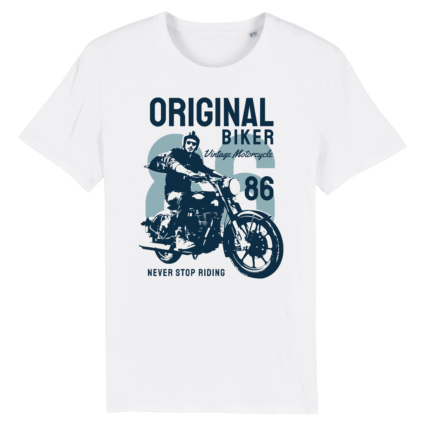 Tee shirt Biker XS / Blanc