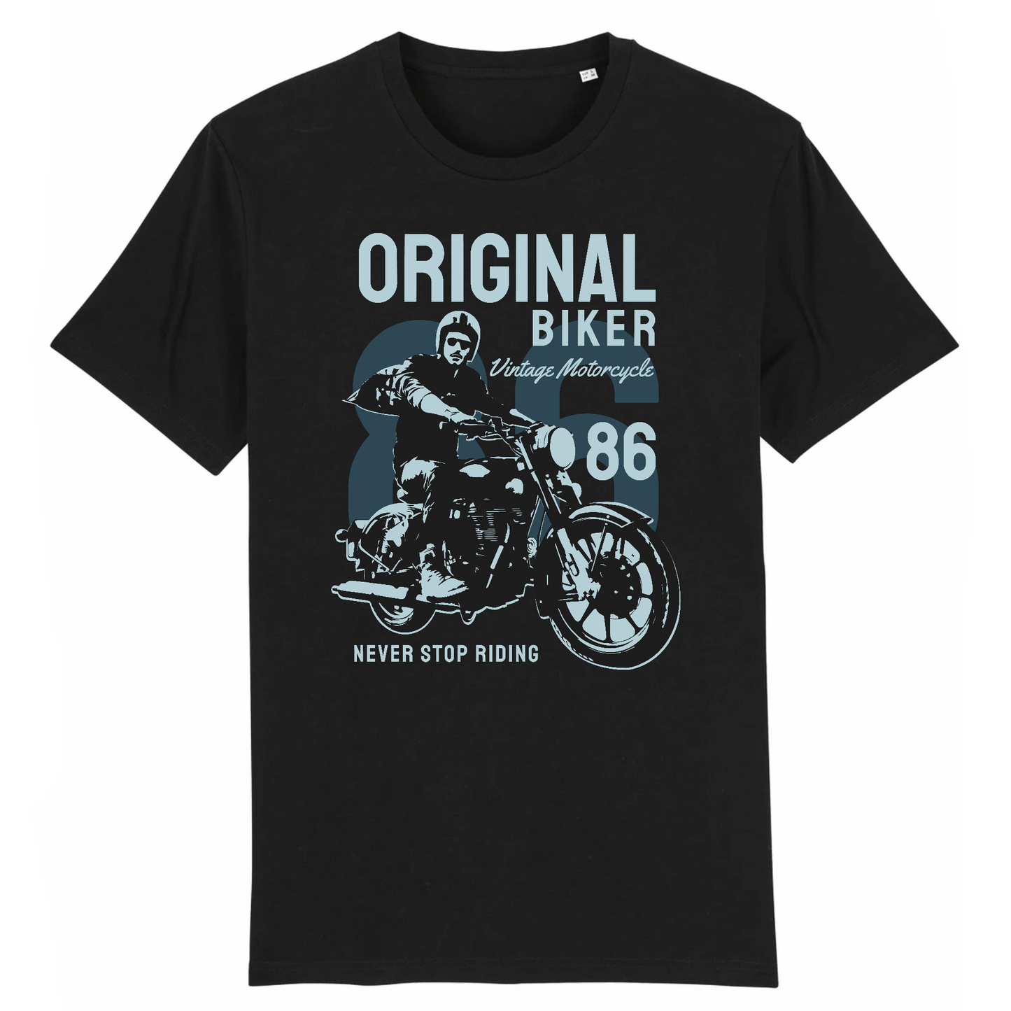 Tee shirt Biker XS / Noir