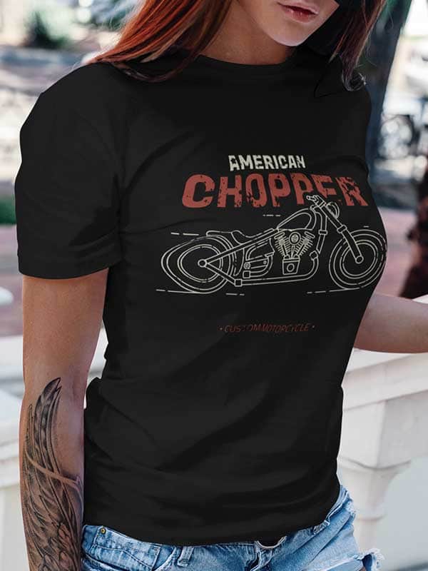 Tee shirt Femme Chopper | Mr.Biker