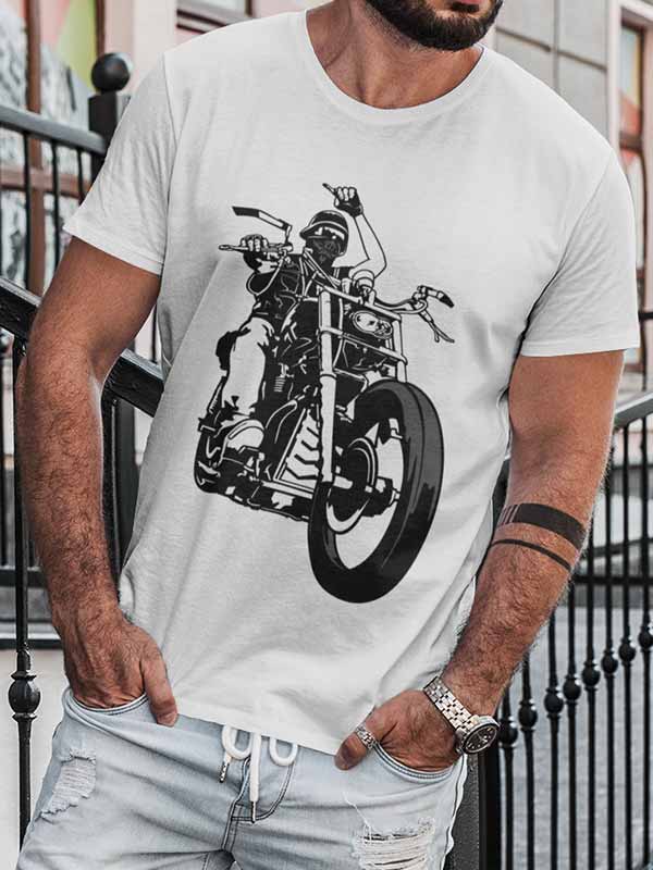 Tee shirt Moto Custom