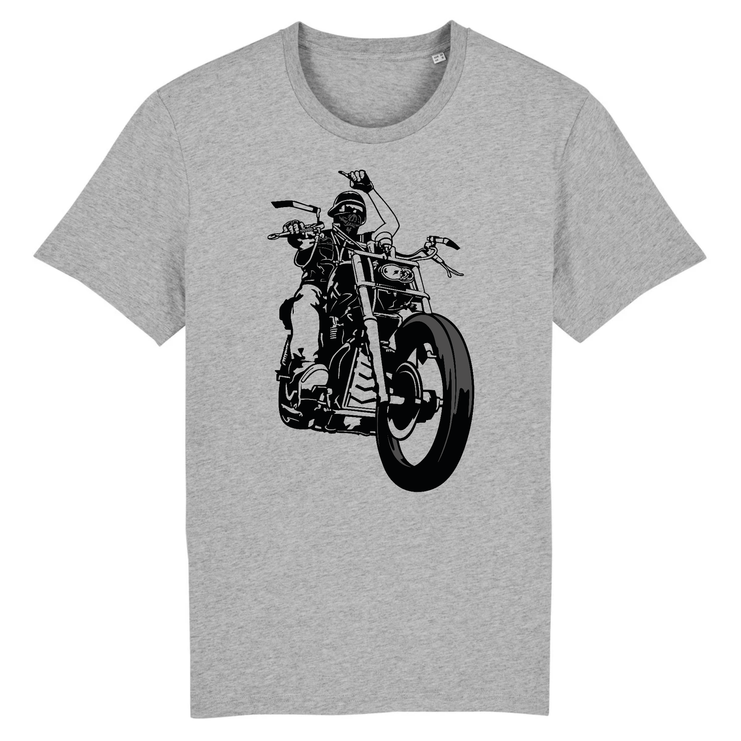 Tee shirt Moto Custom XS / Gris
