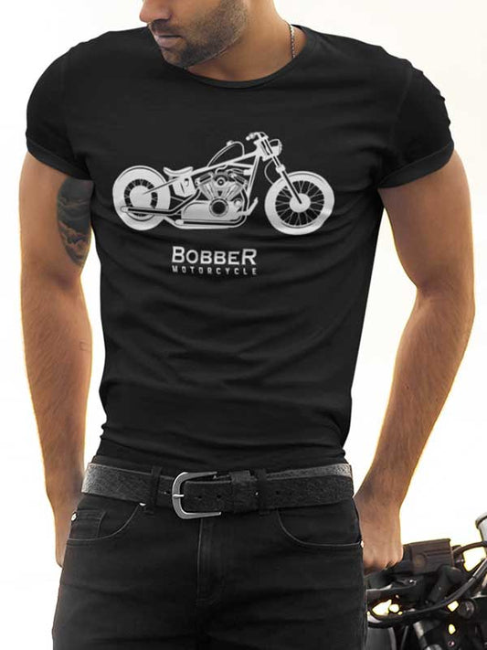 T-Shirt Biker - Bobber Motorcycle - Mr. Biker