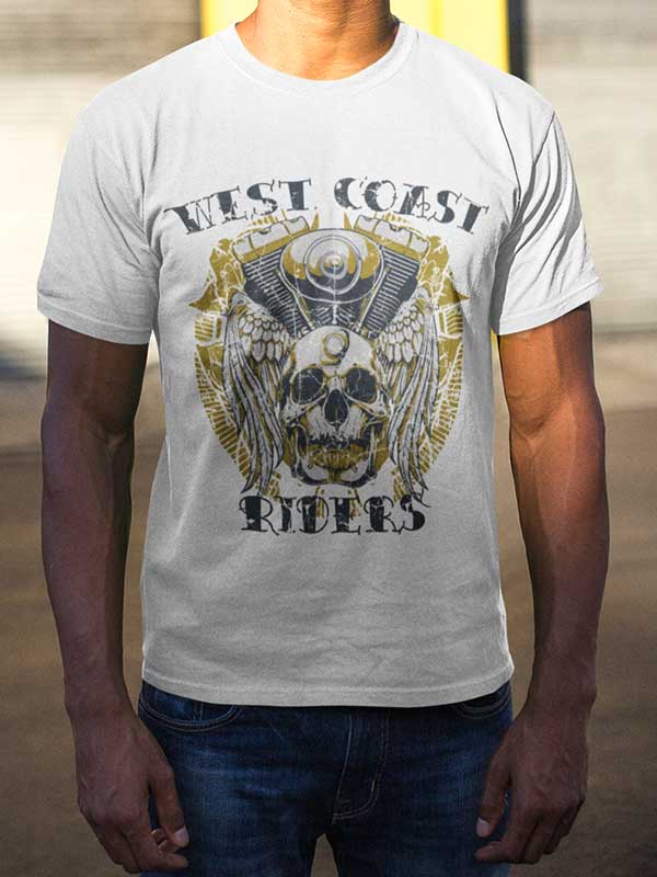 T-shirt Biker - West Coast Roders - Mr. Biker