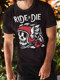 T-shirt Biker <br>Ride or Die Skull
