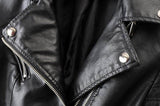 Veste Motarde <br> Femme Biker Noir