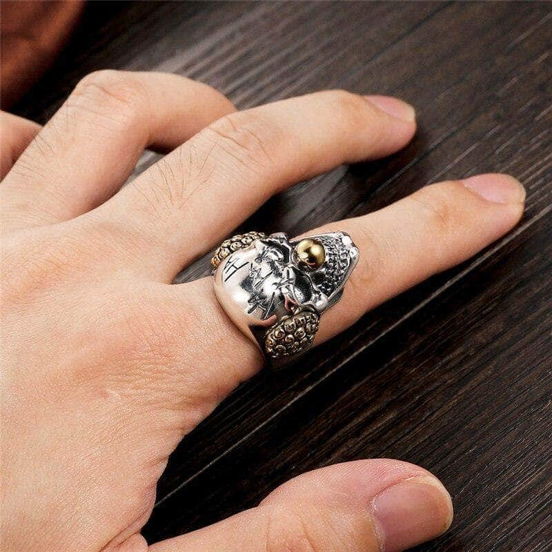 Bague Biker - Clown Tueur (Argent) - Mr. Biker