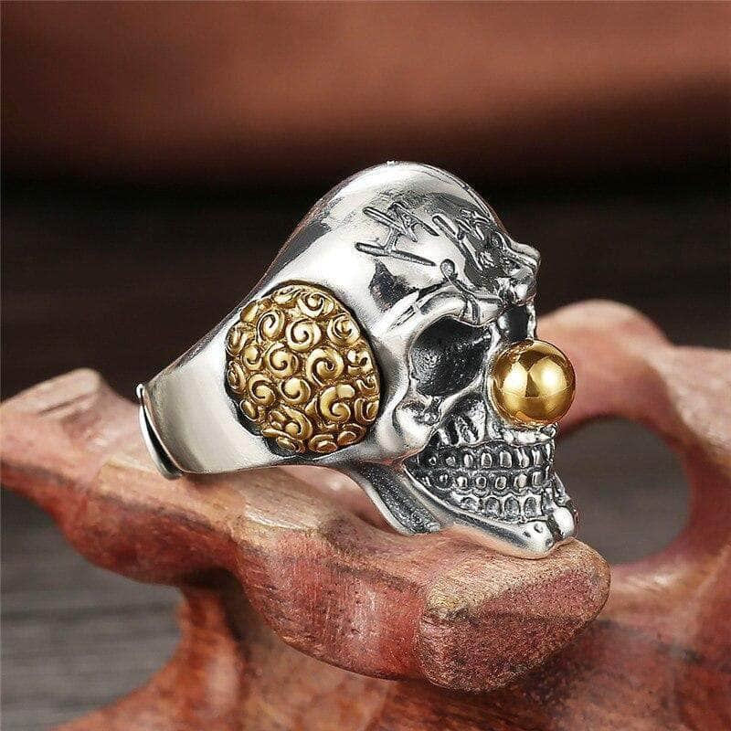 Bague Biker - Clown Tueur (Argent) - Mr. Biker