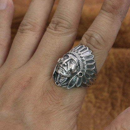 Bague Argent Indien