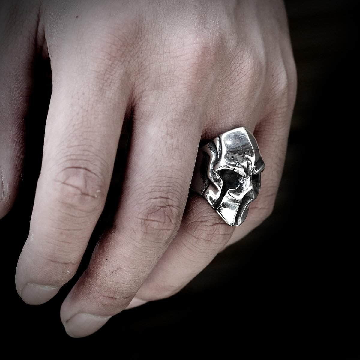 Bague Biker Casque Spartiate Mr. Biker