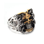 Bague Crane avec Fleur 65 / Or