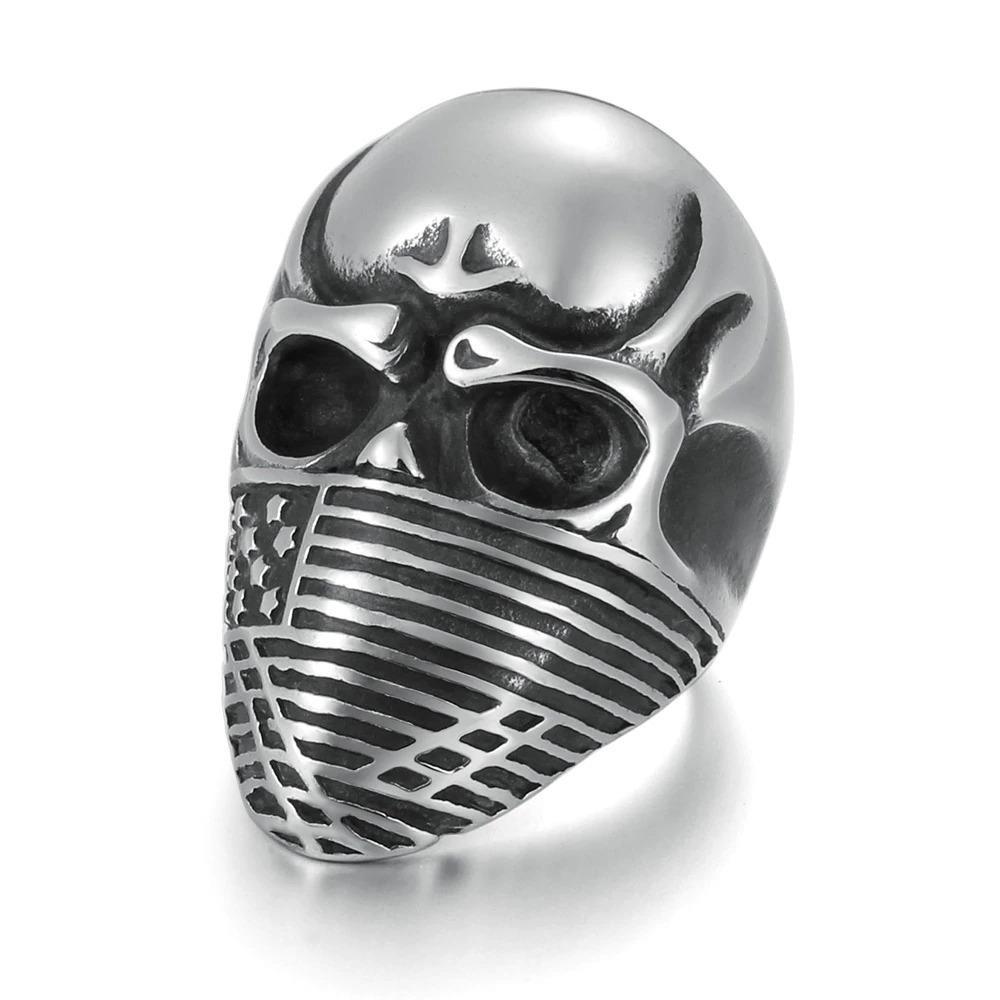 Bague Homme Biker 7 / Sobre / US SIZE