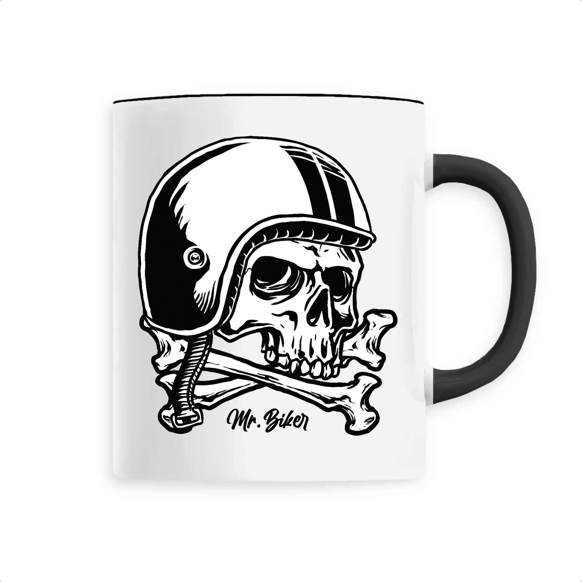 Mug Tête de mort Unique / Noir