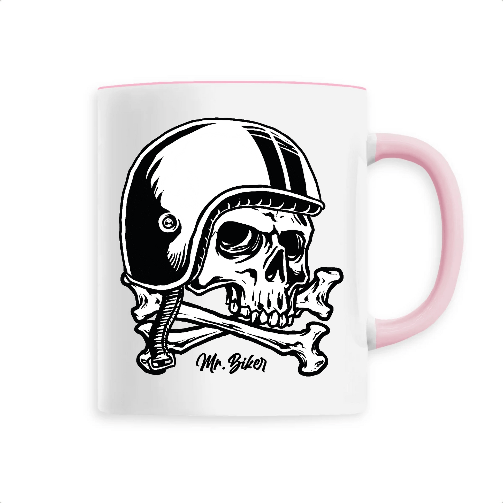 Mug Tête de mort Unique / Rose